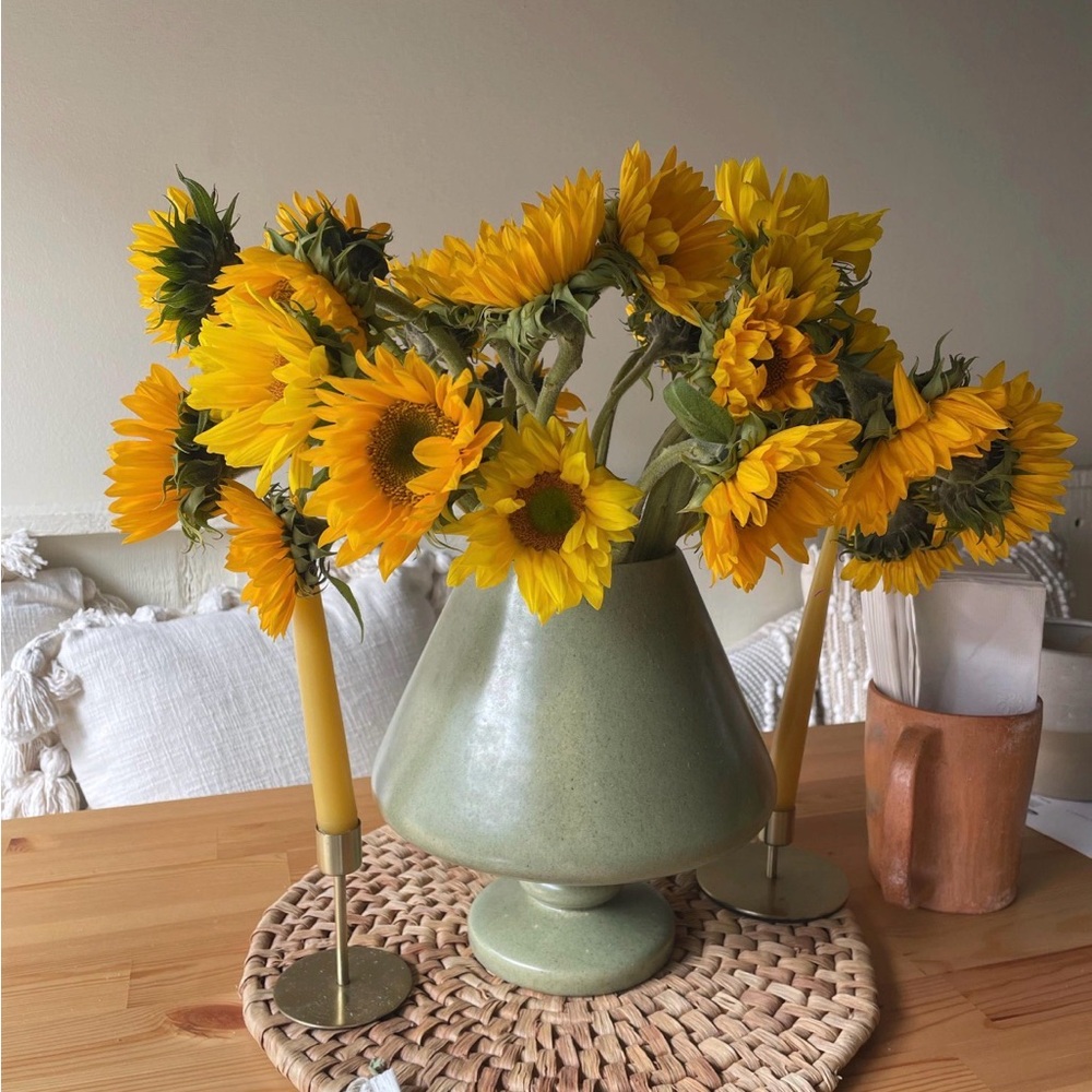 Vintage | Green Vase